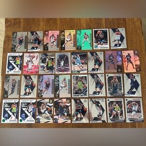 Lot of 31 Basketball Cards (Culver, Towns, Russell, Wiggins etc)